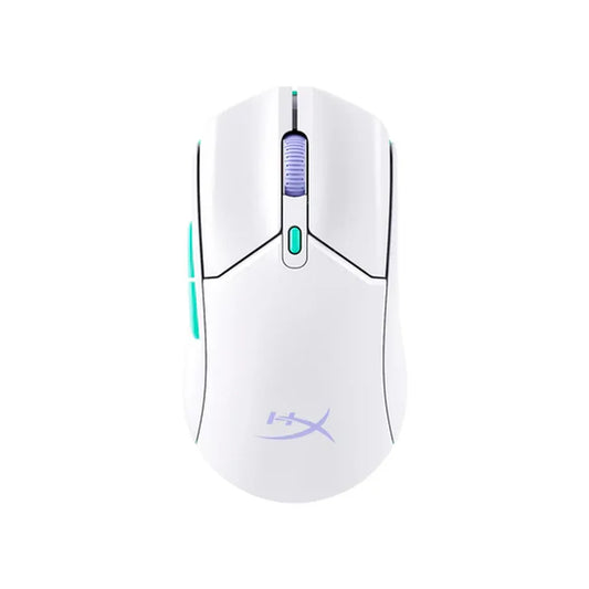 HYPERX Pulsefire Haste 2 Core Wireless Ambidextrous Gaming Mouse (8R2E7AA) (12000 DPI / 6 Macro Buttons) ( White )