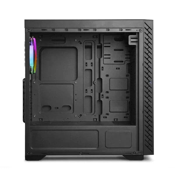 ANT ESPORTS ICE-200TG ARGB ATX Mid Tower Cabinet (Black)