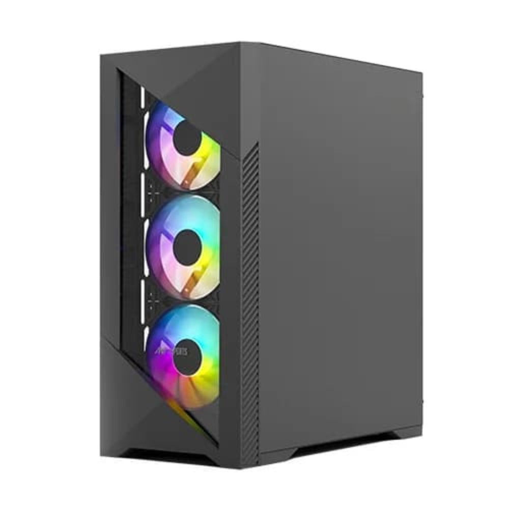 ANTESPORTS ICE 270G 6F ARGB ATX Mid Tower Cabinet (Black)