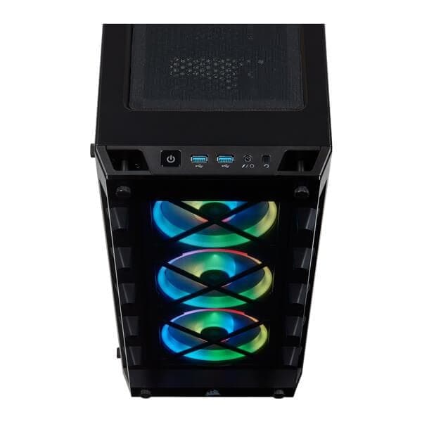 CORSAIR iCUE 465X RGB ATX Mid Tower Cabinet (Black)