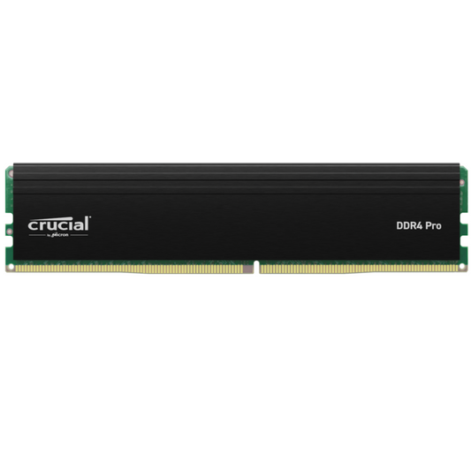 CRUCIAL Pro 32GB ( 32GB x 1 ) 3200MHz DDR4 Ram ( Black ) ( CL22 )