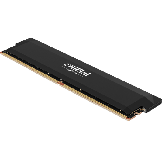 CRUCIAL Pro OC 16GB ( 16GB x 1  ) 6000MHz DDR5 Ram ( Black ) ( CL36 )