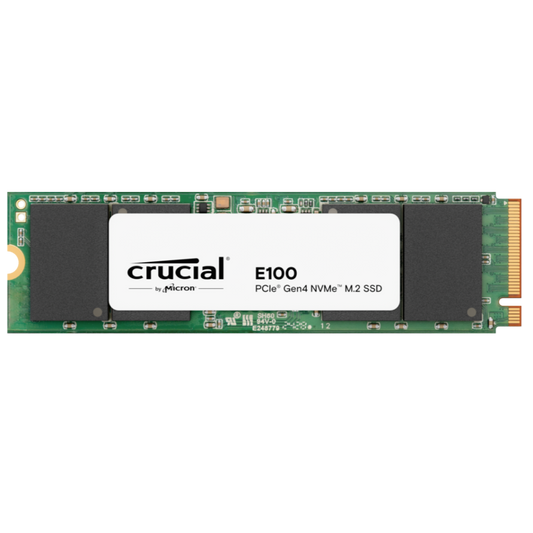 CRUCIAL E100 1TB M.2 NVME Gen4 Solid State Drive ( SSD )