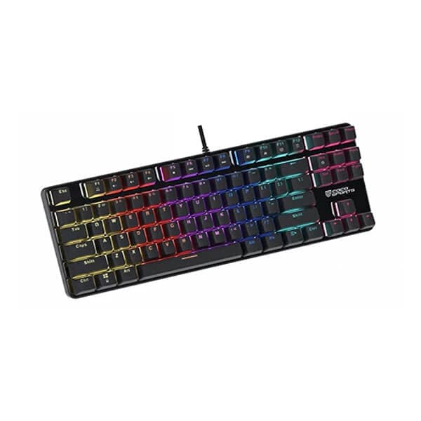 COCONUT K12 Orion Tenkeyless Mechanical Wired Gaming Keyboard ( Black ) ( Red Switch )