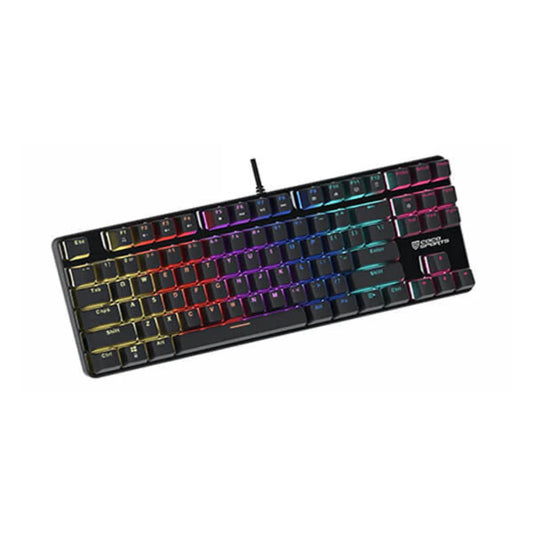 COCONUT K12 Orion 2.0 Tenkeyless LED Wired Mechanical Gaming Keyboard ( Black ) ( Red Switch )