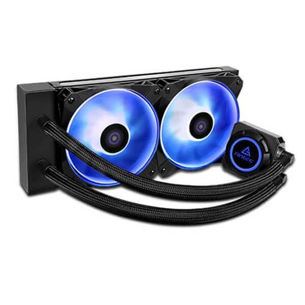 ANTEC Kuhler H2O K240 RGB 240mm CPU Liquid Cooler (Black)