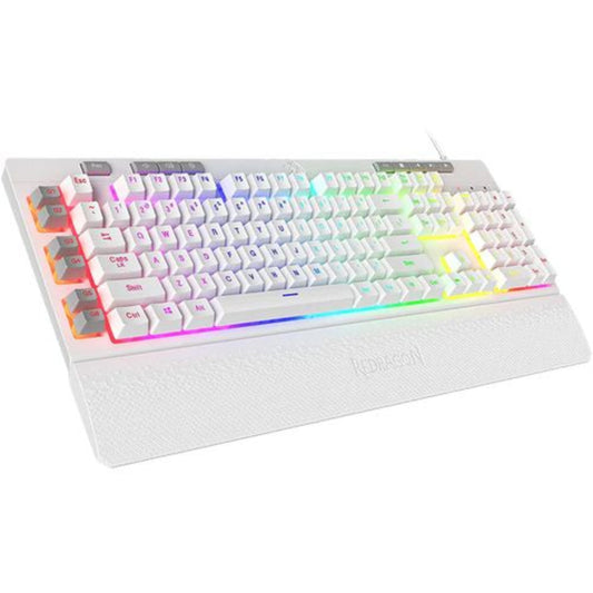 REDRAGON Shiva K512 Full Size Membrane Wired Gaming Keyboard ( White )