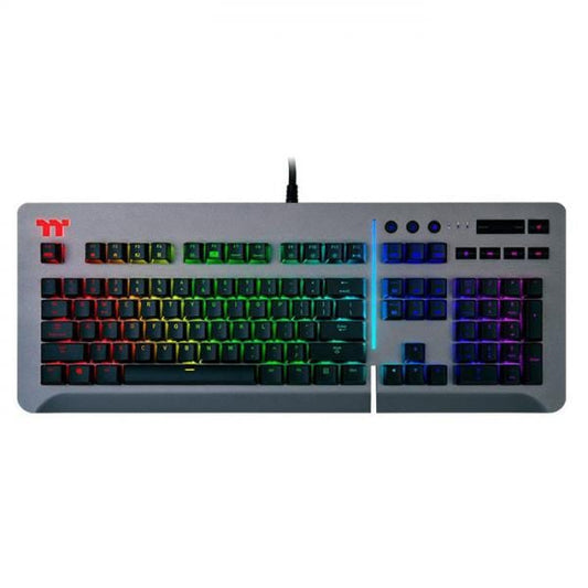 THERMALTAKE Level 20 Full Size Mechanical Wired Gaming Keyboard ( Cherry MX Blue Switch ) ( Black )