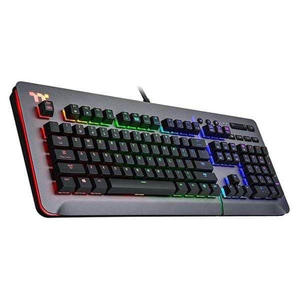 THERMALTAKE Level 20 Full Size Mechanical Wired Gaming Keyboard ( Cherry MX Blue Switch ) ( Black )
