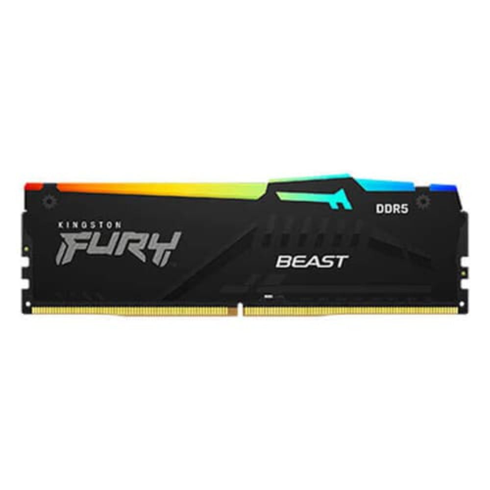 KINGSTON FURY Beast RGB 32GB ( 16GB x2 ) 6000MHz DDR5 RAM ( Black ) ( CL36 )