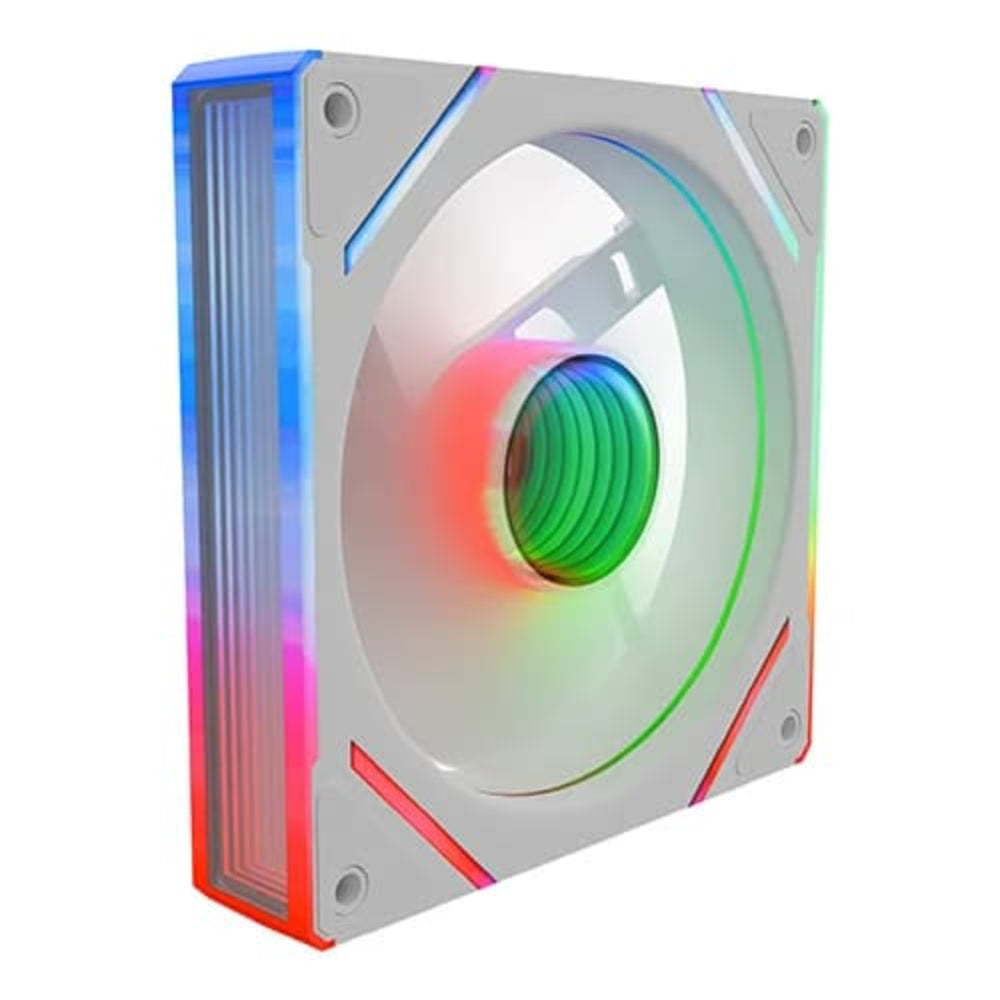 DAWG L360 ARGB 360mm CPU Liquid Cooler ( With LCD Display ) ( White )