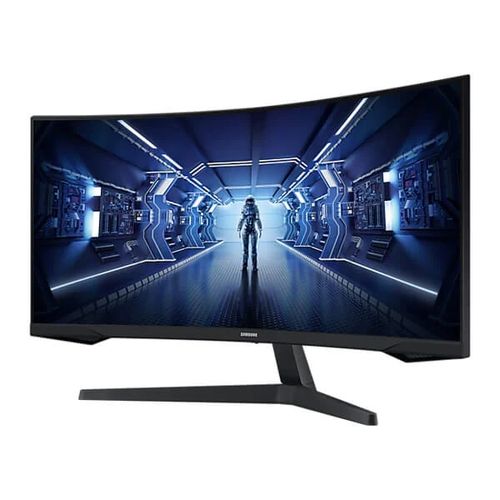 SAMSUNG Odyssey G5 LC34G55TWWWXXL 34 Inch 2K QHD 165Hz VA Panel 1MS AMD Freesync VA Gaming Monitor