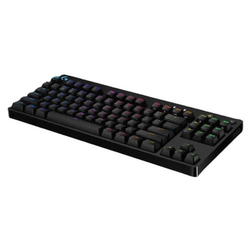LOGITECH G Pro RGB Tenkeyless Mechanical Wired Gaming Keyboard ( Clicky Blue )