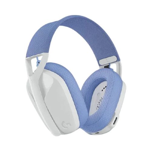 LOGITECH G435 Wireless + Bluetooth + USB 7.1 Surround Gaming Headphone ( White ) ( PC / PS4 / PS5 / Mac OS )
