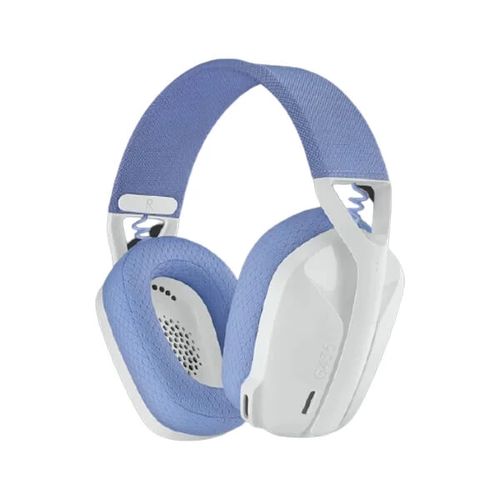 LOGITECH G435 Wireless + Bluetooth + USB 7.1 Surround Gaming Headphone ( White ) ( PC / PS4 / PS5 / Mac OS )