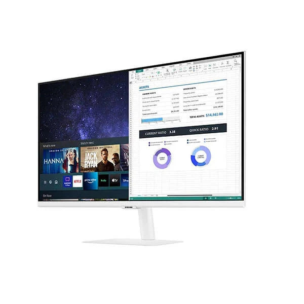 SAMSUNG LS27AM501NWXXL 27 Inch FHD 60Hz VA Panel 99% SRGB 8MS VA Gaming Monitor