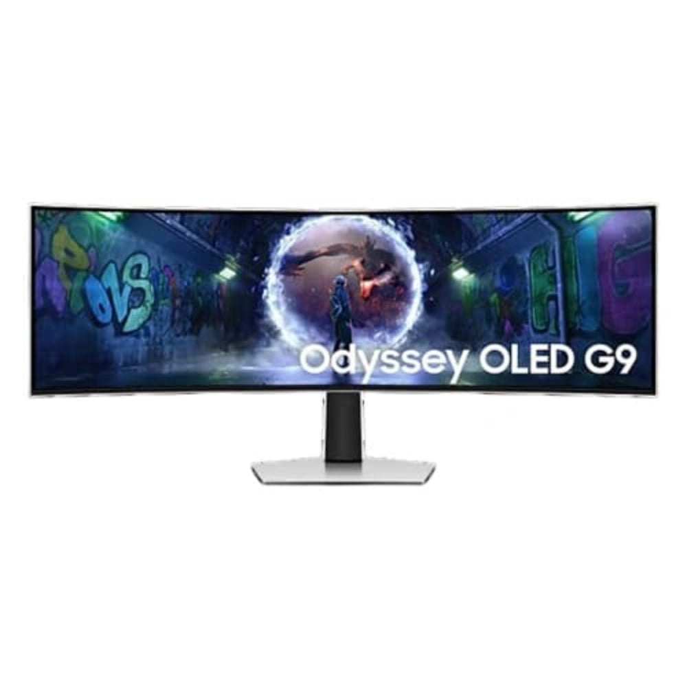 SAMSUNG Odyssey G9 LS49DG930SWXXL 49 Inch 2K DQHD 240Hz Oled Panel 99% SRGB 0.03MS AMD Freesync Gaming Monitor