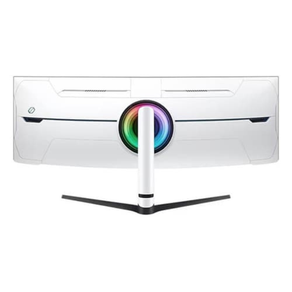 SAMSUNG Odyssey Neo G9 LS57CG950NWXXL 57 Inch 4K UHD 240Hz VA Panel 95% SRGB 1MS AMD Freesync Gaming Monitor (White)