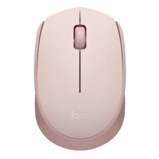 LOGITECH M171 Wireless Ambidextrous Gaming Mouse ( 1000DPI / 3 Macro Buttons ) ( Rose )