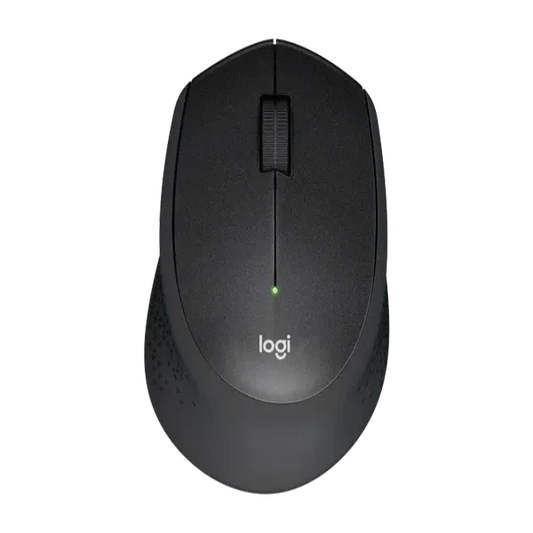 LOGITECH M330 Silent Plus Wireless Ergonomic Gaming Mouse ( 910-004905 ) ( 1000DPI / 3 Macro Button ) ( Black )
