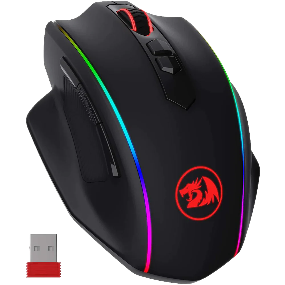 REDRAGON M686 Vampire Wired Ergonomic Gaming Mouse ( M686 ) ( 16000DPI / 8 MAcro Button ) ( Black )