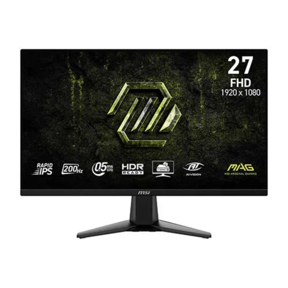 MSI MAG 275F E20 27 Inch FHD 200Hz IPS Panel 115% SRGB 0.5MS Adaptive Sync Gaming Monitor
