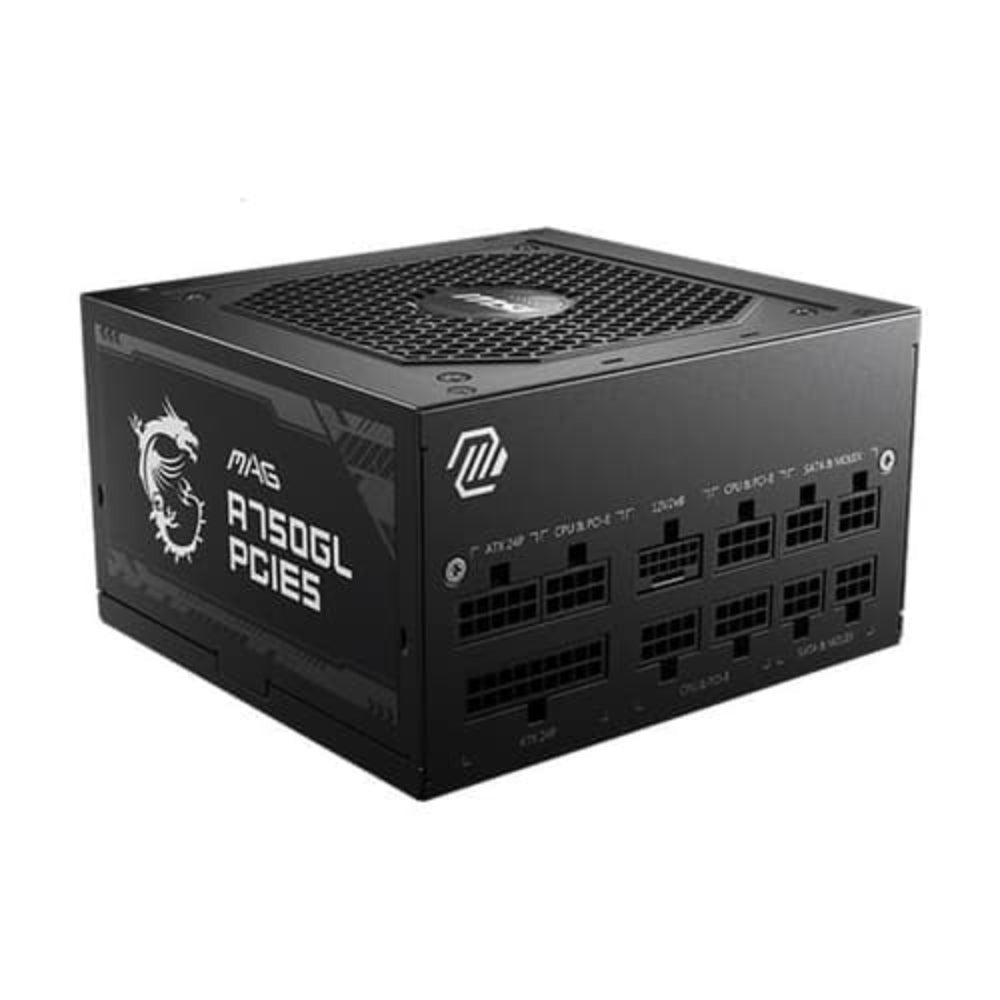 MSI MAG A750GL 750W 80+ Gold ATX 3.1 Fully Modular Power Supply ( 750W )