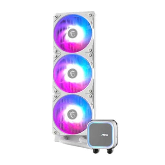 MSI MAG CoreLiquid A13 360mm ARGB CPU Liquid Cooler (White)