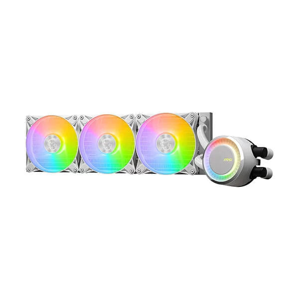 MSI MAG CoreLiquiid E360 ARGB 360mm CPU Liquid Cooler (White)