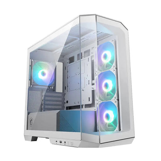 MSI MAG PANO M100R PZ ARGB MATX Mid Tower Cabinet (White)