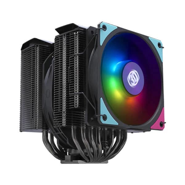 COOLER MASTER Master Air MA824 Stealth 30th Anniversary Edition Dual Tower CPU Air Cooler (Black)