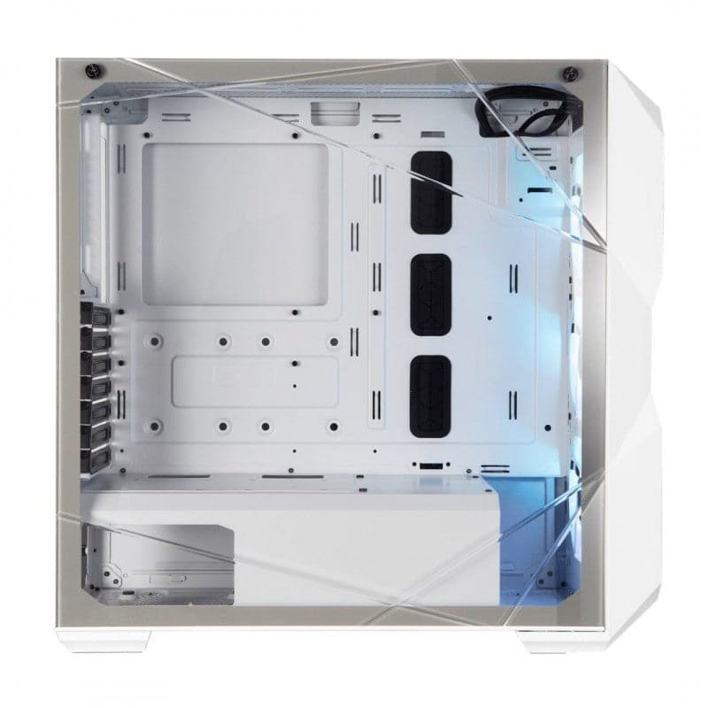 COOLER MASTER Masterbox TD500 Mesh EATX Mid Tower Cabinet (White)