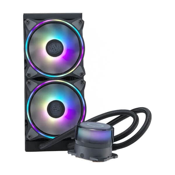 COOLER MASTER ML240 illusion ARGB 240mm CPU Liquid Cooler (Black)