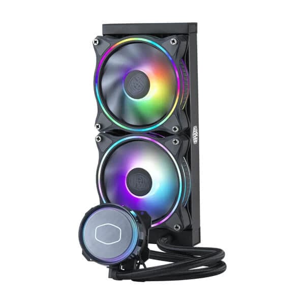 COOLER MASTER ML240 illusion ARGB 240mm CPU Liquid Cooler (Black)