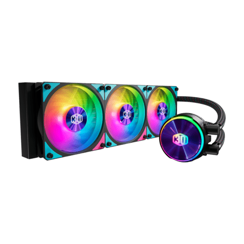 COOLER MASTER MasterLiquid PL360 Flux 30th Anniversary Edition 360mm CPU Liquid Cooler