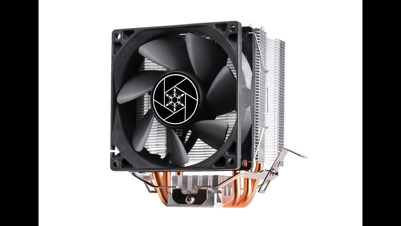 SILVERSTONE KR02 Single Tower CPU Air Cooler (Black)