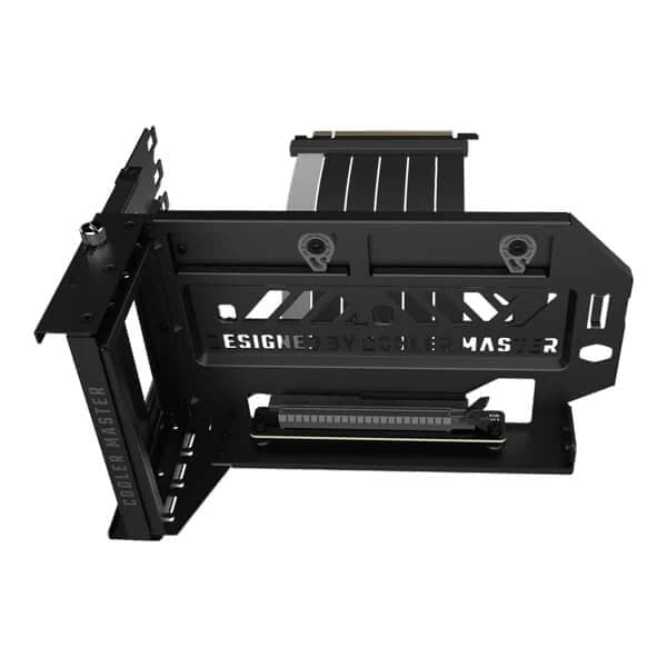 COOLER MASTER Vertical Graphics Card Holder Kit V3 - PCIe 4.0 Riser Cable For E-ATX Cabinet (Black)