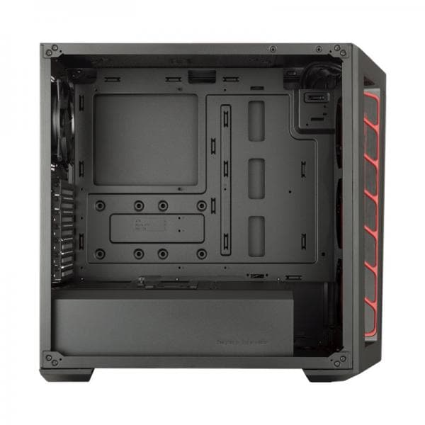 COOLER MASTER MB511 Red Trim ATX Mid Tower Cabinet (Black)