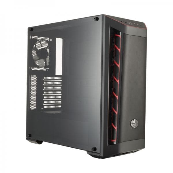 COOLER MASTER MB511 Red Trim ATX Mid Tower Cabinet (Black)