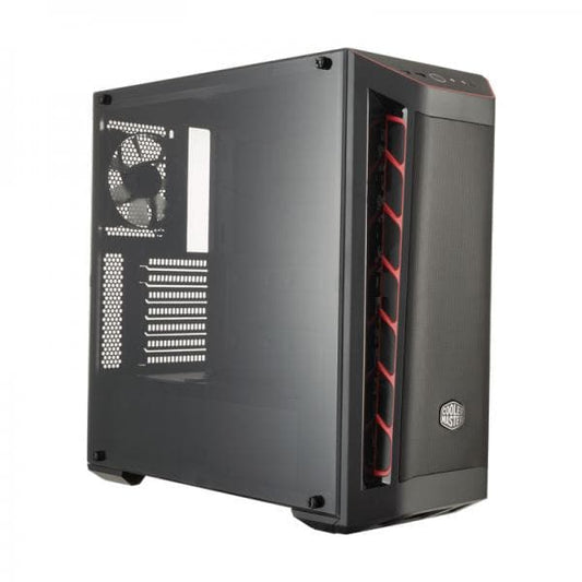 COOLER MASTER MB511 Red Trim ATX Mid Tower Cabinet (Black)