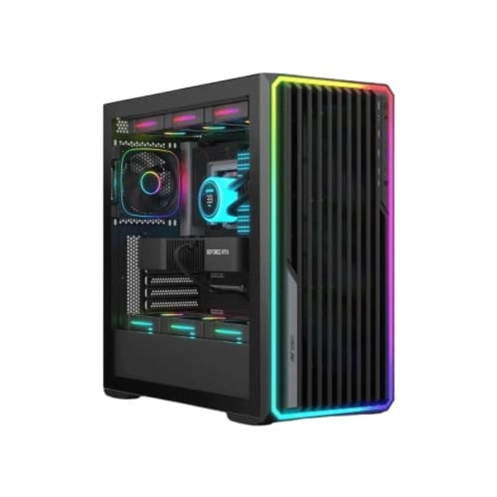 ANT ESPORTS Mesh X 360 ARGB EATX Mid Tower Cabinet ( Black )
