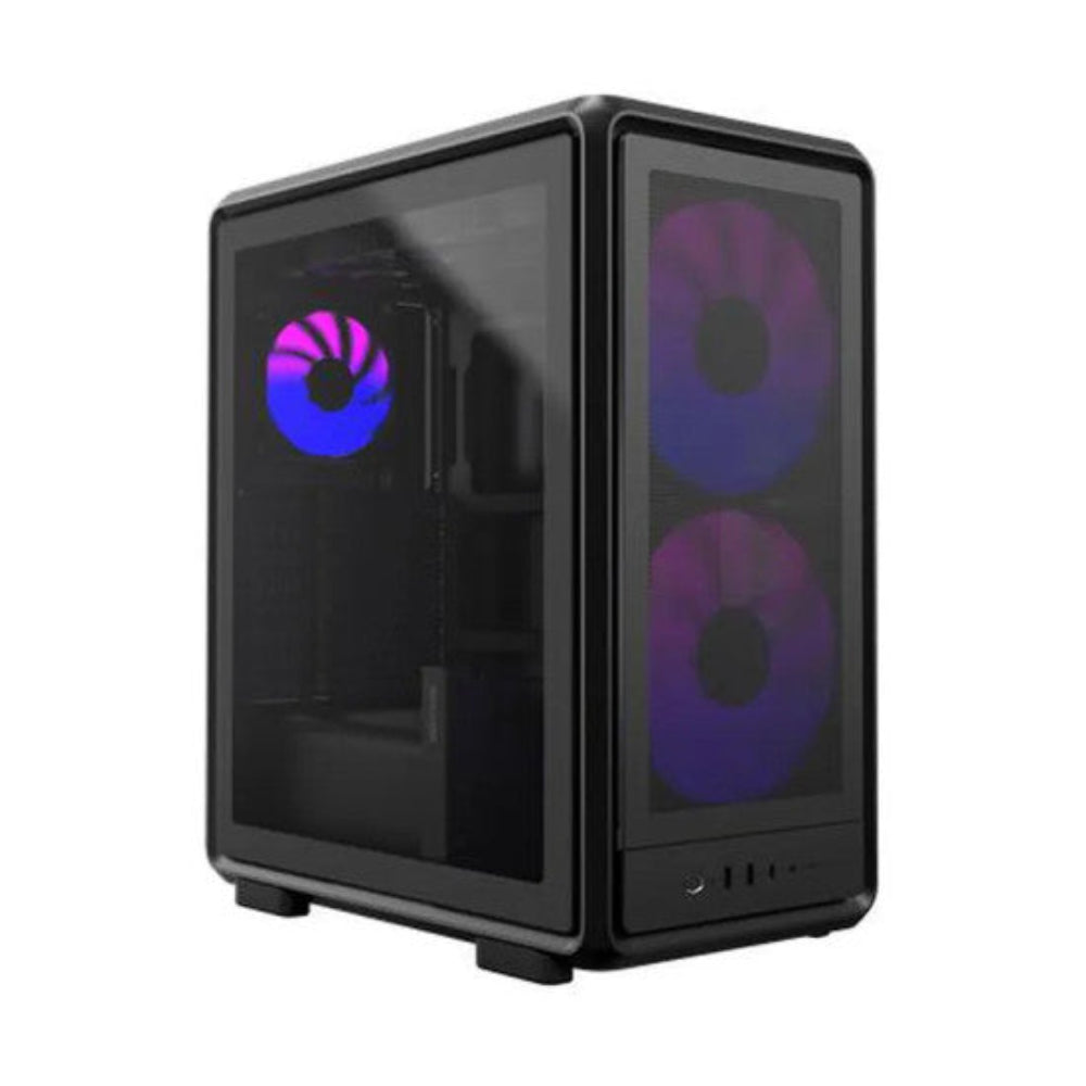COOLER MATER Masterfreame 500 Mesh ARGB EATX Mid Tower Cabinet ( Black )
