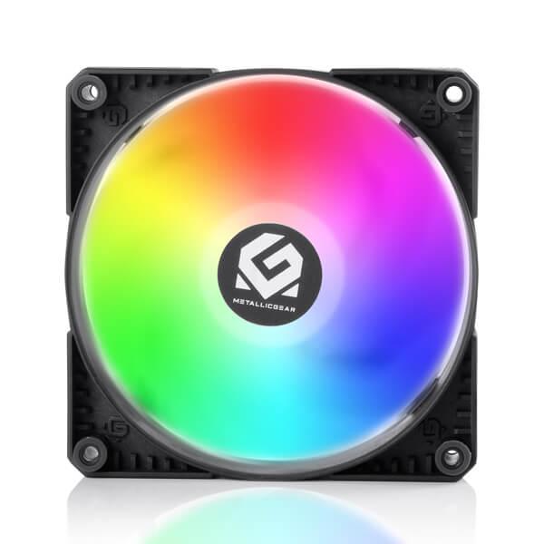PHANTEKS Metallicgear Skiron 120mm D-RGB Cabinet Fan (Black) (Single Pack)