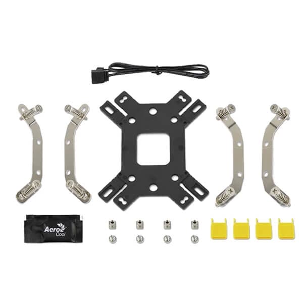 AEROCOOL Mirage 5 ARGB Single Tower CPU Air Cooler (Black)