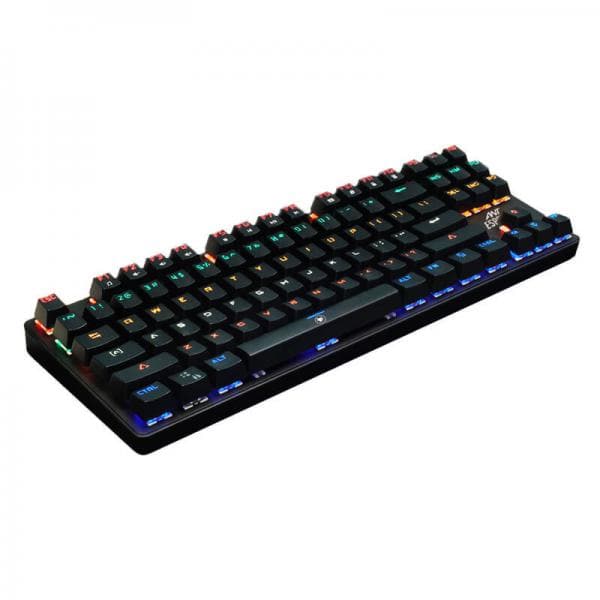 ANT ESPORTS MK1000 Tenkeyless Mechanical Wired Gaming Keyboard (Black) (Blue Switch) (Clicky Switch) (MK1000)