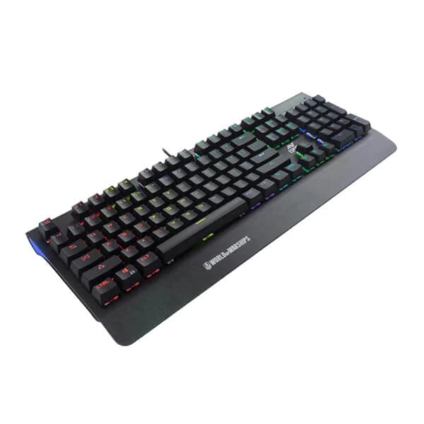 ANT ESPORTS MK3400 V2 W Pro World of warship Edition Full Size RGB Wired Mechanical Gaming Keyboard (Black) (Blue Switch) (Clicky Switch) (MK3400-V2-W- pro)