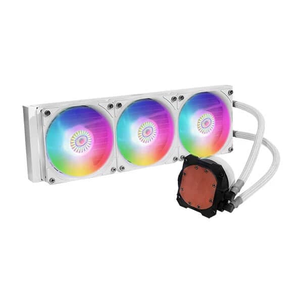 COOLER MASTER ML360L ARGB V2 360mm CPU Liquid Cooler (White)