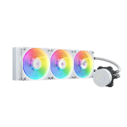 COOLER MASTER ML360L ARGB V2 360mm CPU Liquid Cooler (White)