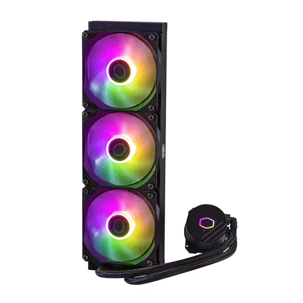 COOLER MASTER MasterLiquid 360L Core 360mm ARGB CPU Liquid Cooler (Black)