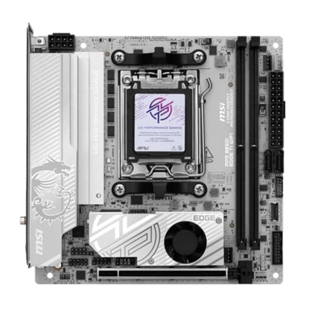 MSI MPG B850I Edge TI WIFI 7 DDR5 AMD Motherboard ( White )